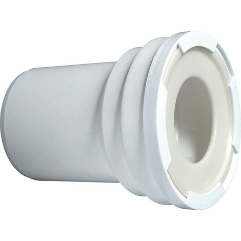 Manicotto WC dritto, diametro 100m, lunghezza 160mm (1/5)