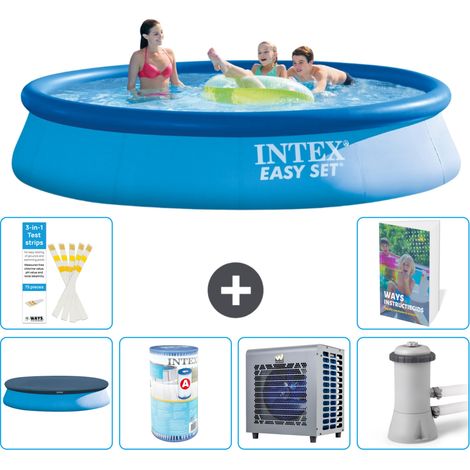 Intex Piscina Easy Set Redonda - 396x84 cm - 7-piezas S29 (1/5)