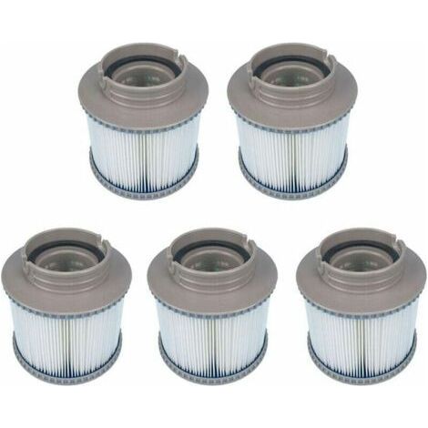 Set di 5 filtri di ricambio per MSPA FD2089, cartuccia filtrante per piscine, vasche idromassaggio e spa (1/2)