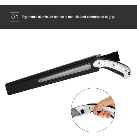 Scie à manche en aluminium de haute qualité pour outil de jardin de 270 mm (1/5)