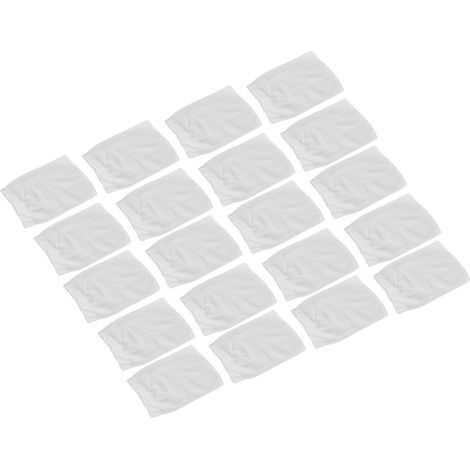 20 pièces Filtres à Sable pour Piscine - Chaussettes Jetables Élastiques pour Spa, Été (1/5)