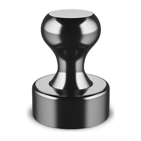 Neodym-Magnet für Tafeln, Kühlschrank, schwarzer Stift 12 mm