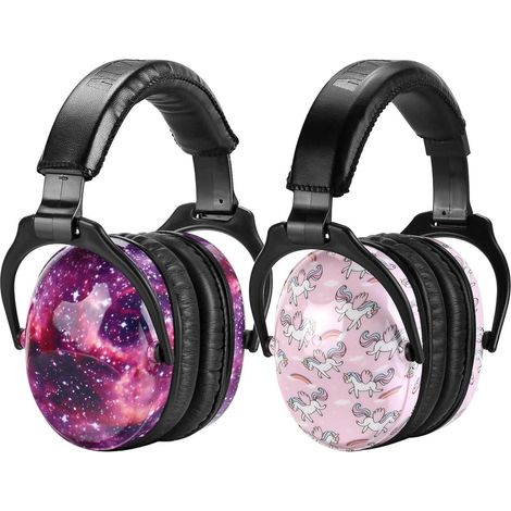 Gehörschutz Kinder 2er Pack Lärmschutz Einheitsgröße Galaxie+einhorn (1/5)
