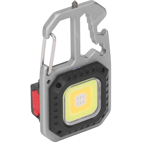 Wiederaufladbare LED-Stirnlampe über USB, multifunktionale tragbare Taschenlampe, Notbeleuchtung für Camping, USB-Schlüssel, Überlebenswerkzeug, 3 Modi. (1/5)