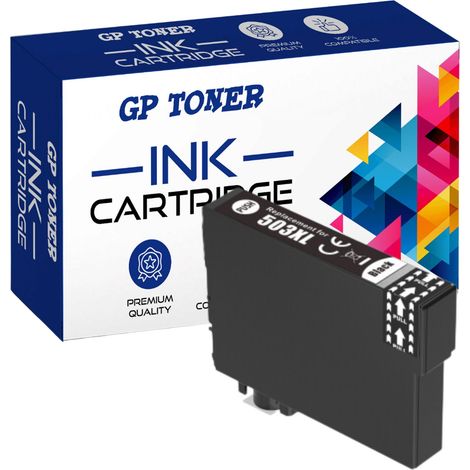 Epson GP-E503XL BK Schwarz - kompatible Tinte (1/5)