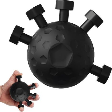 Balles d’entraînement pour les mains et les doigts, renforçateurs de préhension et de compression, pour muscler les doigts, les avant-bras et les bras (1/5)