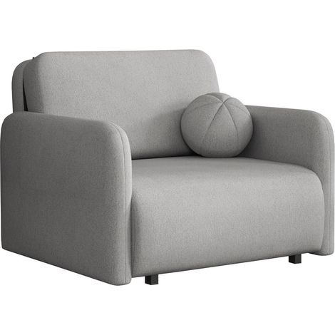 Sillón Columbus 240, Velo 633, 85x100x103cm, Tapiz, Patas: Madera, 0, Muebles ya montados (1/5)