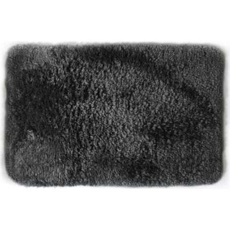 Tapis de bain Microfibre FINO 40x60cm Noir Spirella