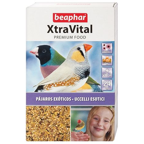 Beaphar Xtravital Tropical Bird Food, 500 gr