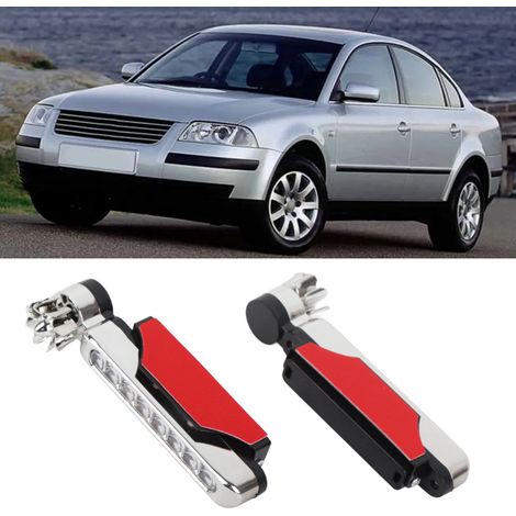 2 Stück 8-LED-Auto-Universal-Tagfahrlicht, windenergiebetrieben, Zusatzscheinwerfer-Zubehör (1/5)