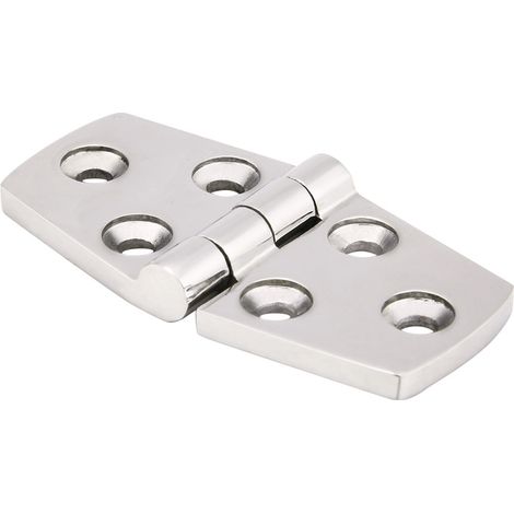 Porte de Cabine Bateau Marine Hatch Hublot Charnière Acier Inoxydable 76x38mm (1/5)
