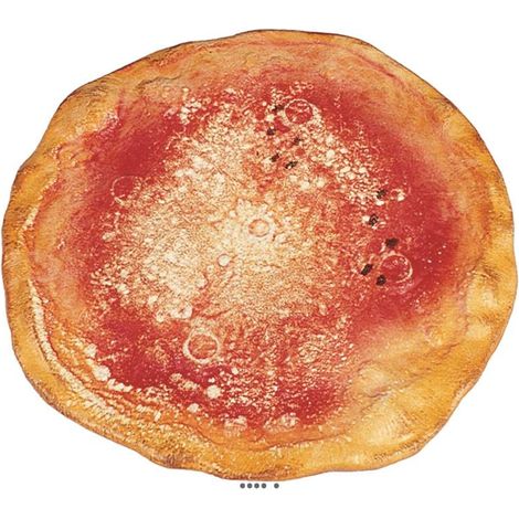 Pizza artificielle en Plastique soufflé D 24 cm (1/3)