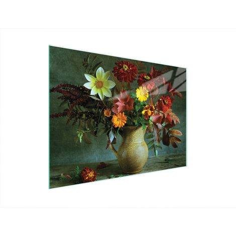 PLANCHE À DÉCOUPER EN VERRE 40x30 FLEURS (1/5)