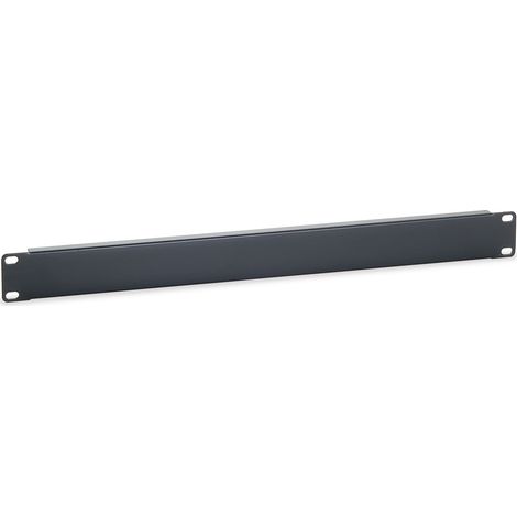 Equip Blindpanel 19` 1HE RAL 9005 schwarz