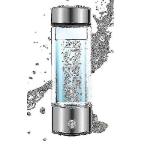 Bouteille d'eau génératrice d'hydrogène, machine ioniseur générateur d'eau riche en hydrogène moléculaire véritable - (1/4)