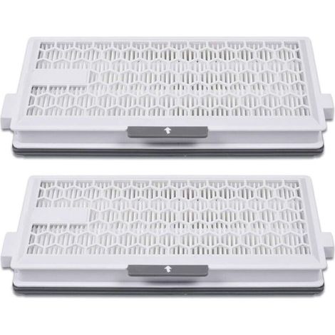 Filtre Aspirateur Air Clean Plus 50 Pour Miele Complete C3 Powerline S8340 Filtre D'Aspirateur, Air Clean Sf-Ha 50 Pour Complete C2 C3 Compact C1 C2, Lot De 2