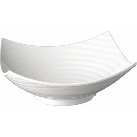 Bol 32,5 x 32,5 cm, hauteur 12 cm, 3 litres, mélamine, blanc