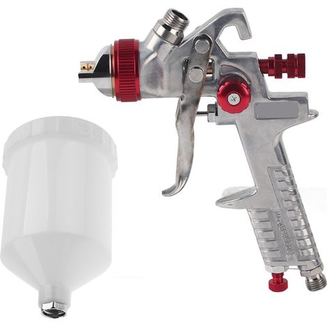 Professionelle Airless-Spritzpistole mit 1,4-mm-Düse und 600-ml-Tank (Schwerkraftsystem) für Autolackierungen (1/5)