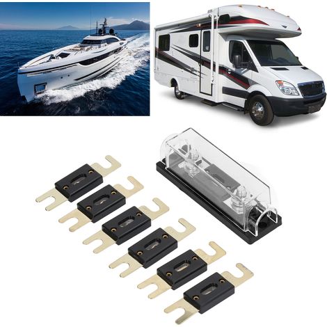 Integrierter Sicherungshalter für Autoradio, Kfz-Sicherung (300A integrierte Sicherung) (CP-0754) (1/5)