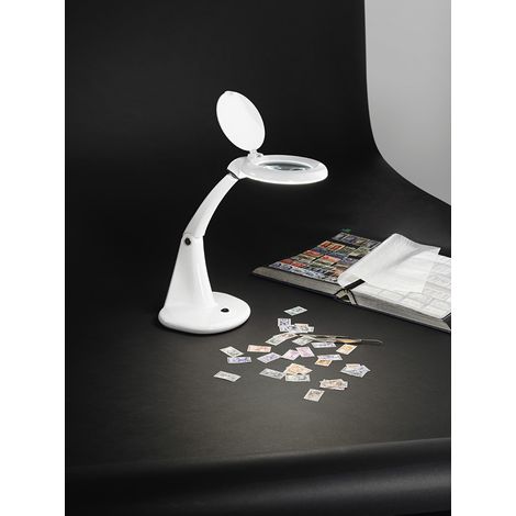 Lampada Da Scrivania Contemporanea Close Acrilico Bianco Led 6,5W 3000K (1/3)