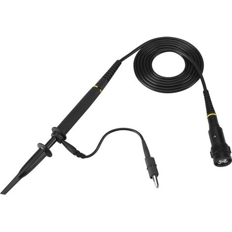 1 Sonde oscilloscope,Atténuation 100X,Tension 2000 V,Bande passante 60 MHz,Câble 1,2 m,Connecteur BNC,Test professionnel (1/5)