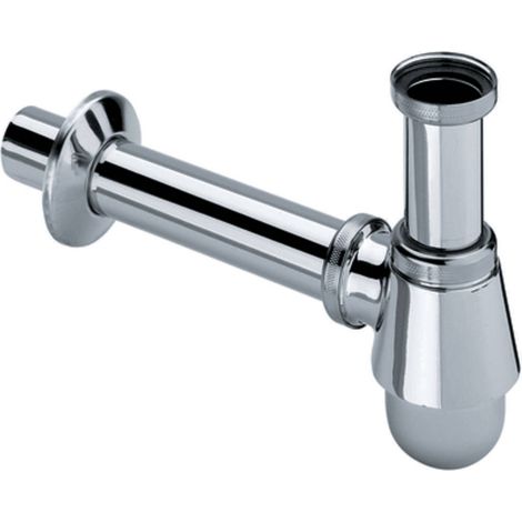 Flaschen-Bidet-Siphon 5/4" x 5/4" x 200 Messing / Chrom (1/2)