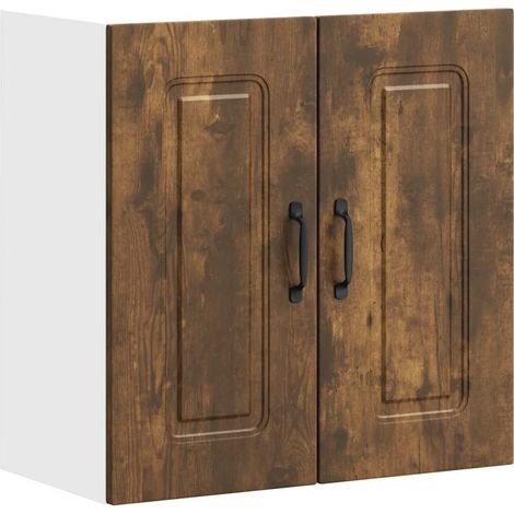Maison Exclusive - Pensile da Cucina Kalmar Rovere Fumo in Legno Multistrato