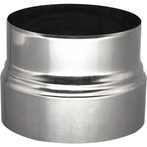 Réducteur de tuyau de poêle 120 mm à 110 mm – Acier inoxydable résistant à la chaleur – Connexion sans soudure pour chauffage et ventilation (1/5)