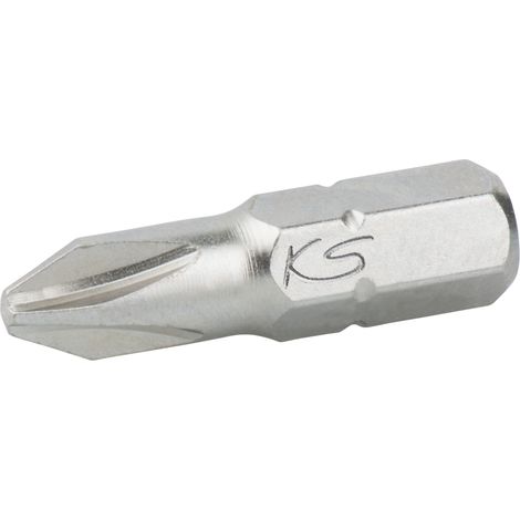 KS Tools - Embout de vissage PHILLIPS®, L.30 mm - 5/16'' - PH3 - 911.5134