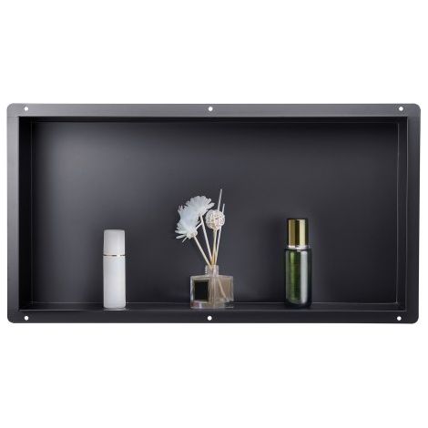 Niche Douche Encastrable - 10 - 2x33x63 - 5 cm Niche Murale Acier (1/5)