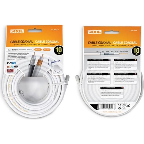 CÂBLE ANTENNE COAXIAL 19 VATC - 10 M