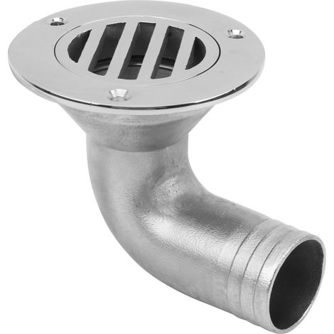 Bonde de pont robuste en acier inoxydable 316, angle de 90°, 32 mm (1/5)