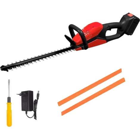 Tagliasiepi potatore a batteria 48V taglia bordi lama dentata 50cm