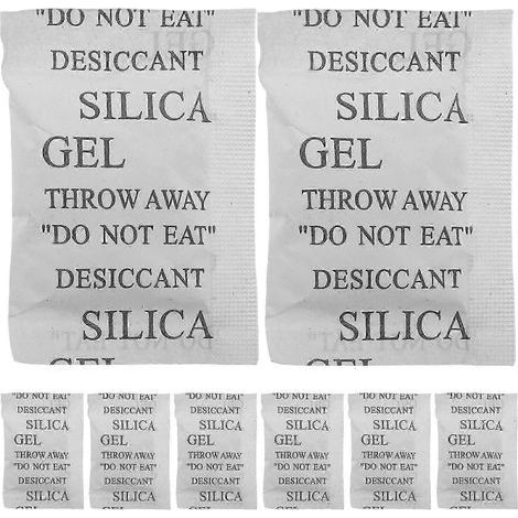 Sachets de gel de silice (50 pièces) - Sachets déshydratants transparents pour le contrôle de l'humidité et le stockage (1/5)