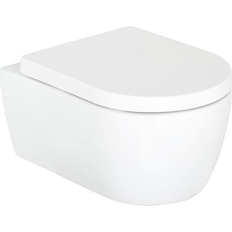 Combi-Pack Seja WC mural à fond creux standard et abattant WC Kapuas softclose (1/3)