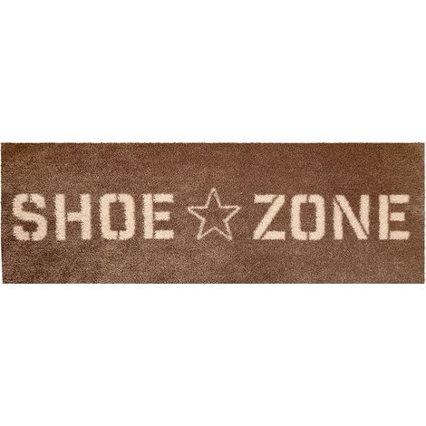 Akzente FEEL Star Kuschelfloor Fußmatte 35x100 cm, Polyester, Latex, rutschfest, allergikerfreundlich, für Fußbodenheizung geeignet, Made in EU (1/5)