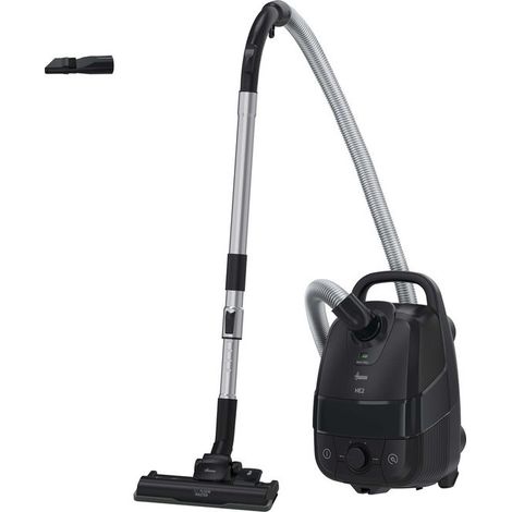 Hoover HE2Z10A 011 Aspirapolvere compatto e potente con sacchetto per pavimenti duri e tappeti