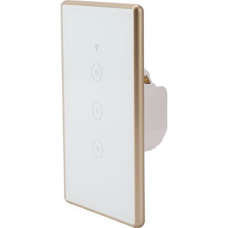Interrupteur Connecté WiFi, Commande par Smartphone, Format US/AU, 2200W, 95‑250V AC