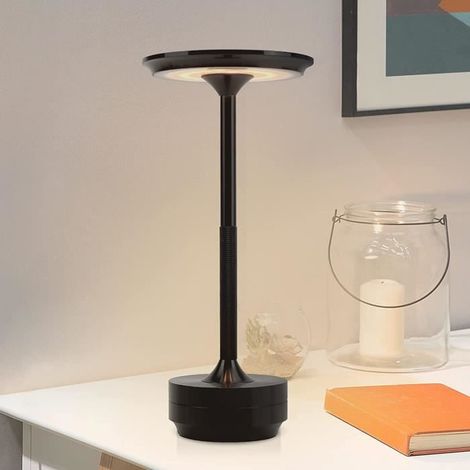Lampe de table - Métal - Rechargeable - Étanche - Intensité variable - Portable (1/4)