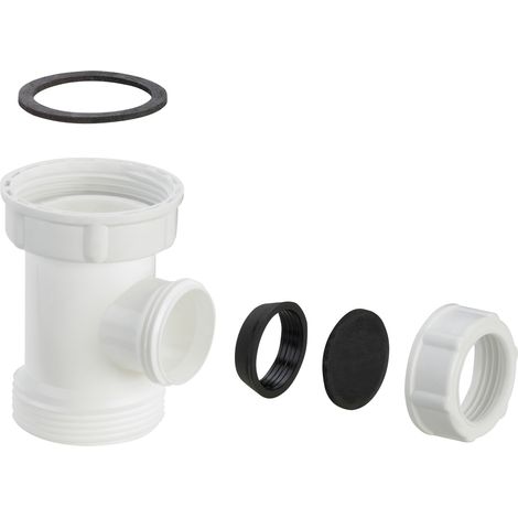 Zwischenstück 7139.18 in G1 1/2x25mm Kunststoff weiss (1/3)