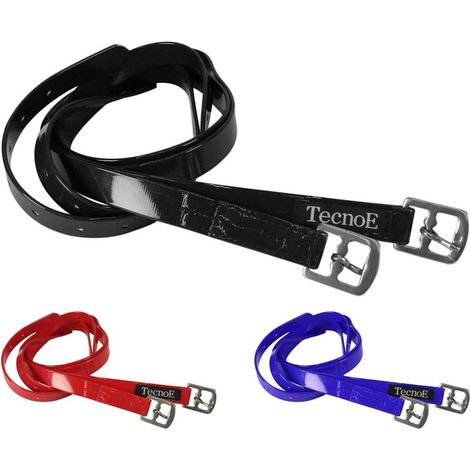 145 cm, NERO: Staffili da endurance e trekking in biothane con fibbie in acciaio