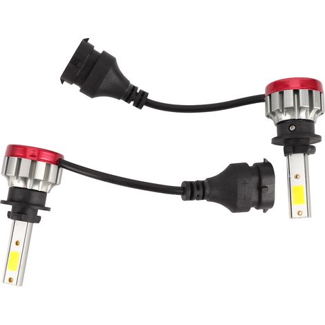 Paire d'ampoules antibrouillard EV19 880/881 30 W 3000 K 3000 lm, lumière jaune, étanche IP68, pour phare avant (1/5)
