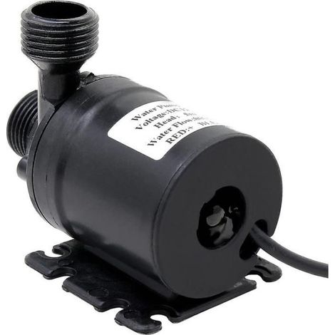 Pompe De Circulation - 12 V DC - 800 L/H - Hauteur Manométrique 5 M - Pour Systèmes Industriels Et Équipements Médicaux - 1 Pièce (1/4)