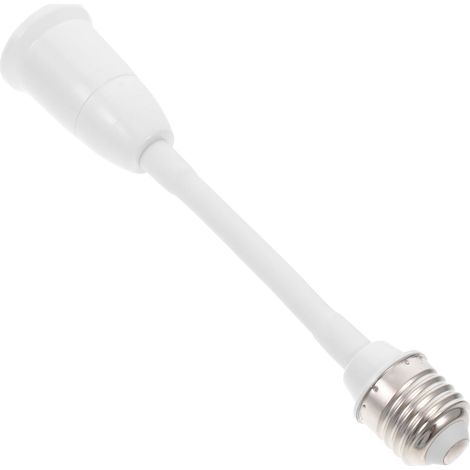 Ventilateur Plafond à Visser sur Douille E27 en Plastique et Métal Rallonge de Prise Flexible pour Éclairage Multi Angle Adapté aux Espaces Outdoor et Homes (1/5)