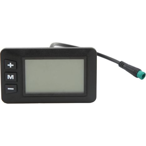 Écran LCD pour Vélo Électrique - Panneau de Contrôle Étanche 36V - Design Élégant et Durable