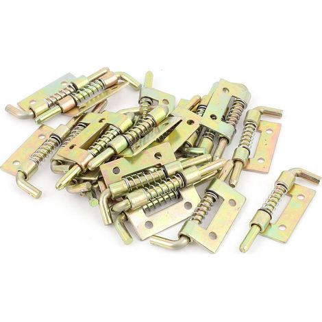 sourcingmap® 20 Stück Schrank Türscharniere Federbelastete Links Fass Schraube Verriegeln 2" DE de (1/2)