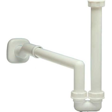 SIFONE eccentrico per bidet sospeso - 1"1/4 x Ø 32 - 40