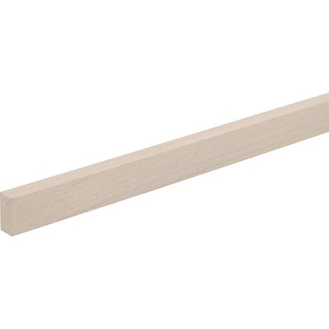 FN Neuhofer Flachleiste 95 cm 20 x 10 mm Buche Leisten (1/3)