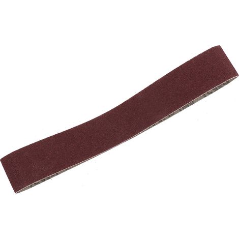 Lot de 10 courroies abrasives en oxyde d'aluminium 686x50mm, bande ponceuse 27x2 pouces pour bois et métaux tendres (grain 40) (1/2)