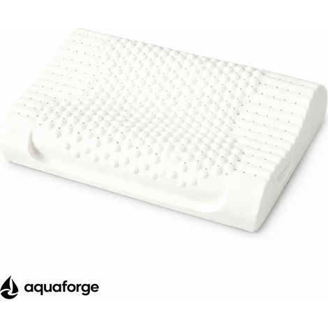 Almofada Cervical Ergonómica Látex Respirável 30 x 50 x 8 cm (1/5)